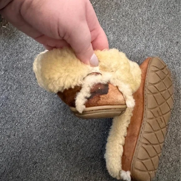 L.L. Bean Brown Moccassin Slipper Women’s Size 8 - Picture 6 of 7